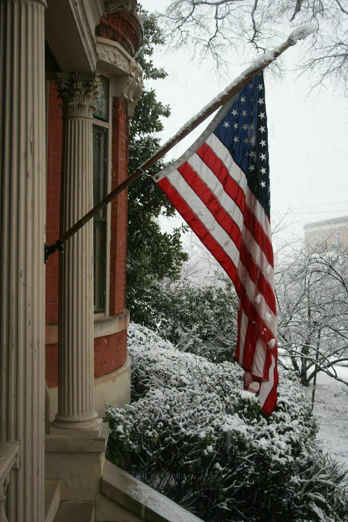 Burke Mansion Bed & Breakfast Macon Bagian luar foto